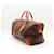 Céline Celine Borsa da Viaggio Boston Macadam Marrone - vista 3