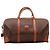 Borsa Boston Céline Macadam in tela rivestita Marrone