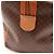 Borsa Boston Céline Macadam in tela rivestita Marrone - vista 9