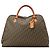 Borsa Boston Monogram Christian Dior Marrone Monogramma