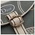 Borsa a tracolla Christian Dior Trotter Blu Beige - vista 9