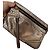 Burberry Metallic Leder Clutch Metallisch