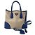 Prada Saffiano Double Bag Handtasche Medium Beige