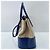 Prada Saffiano Double Bag Handtasche Medium Beige - Ansicht 5
