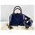 Borsa Louis Vuitton Alma Blu navy - vista 12
