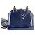 Borsa Louis Vuitton Alma Blu navy - vista 2