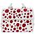 Borsa Cluny Louis Vuitton x Yayoi Kusama Bianco