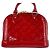 Borsa Louis Vuitton Alma BB in rosso - vista 3