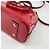 Borsa Louis Vuitton Alma BB in rosso - vista 9