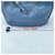 Borsa a Spalla Prada Vitello Bobo Blu  - vista 4