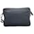 Borsa a tracolla con logo Triangle Prada Nero - vista 3