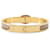 Hermès Hermes Chaine d'Ancre Mini Click PM Marron Glacé Bracelet Doré  - vue 3