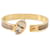 Hermès Hermes Chaine d'Ancre Mini Click PM Marron Glacé Bracelet Doré  - vue 5