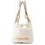 Timeless Borsa Chanel 22 Mini Coco Mark in pelle di vitello lucida Bianco