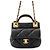 Timeless Borsa a tracolla Chanel Matelassé in agnello Nero