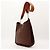 Borsa Hermès Evelyne III GM Pelle Marrone - vista 4