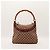 Gucci Borsa Hobo Bamboo GG Supreme Marrone - vista 3
