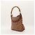 Bamboo Borsa a spalla Gucci GG Supreme manico bambù Marrone - vista 2