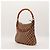 Bamboo Borsa a spalla Gucci GG Supreme manico bambù Marrone - vista 4