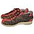 Fendi Zucca Sneaker aus Canvas und Lackleder Braun Rot