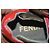 Fendi Zucca Sneaker aus Canvas und Lackleder Braun Rot - Ansicht 7