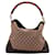 Borsa Hobo Gucci Bamboo Marrone Monogramma