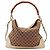 Borsa Hobo Gucci Bamboo Shopper Marrone Beige