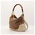 Borsa Hobo Gucci Bamboo Shopper Marrone Beige - vista 2
