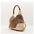 Borsa Hobo Gucci Bamboo Shopper Marrone Beige - vista 4