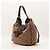 Borsa Hobo in tela Monogram Gucci Marrone Beige - vista 2