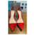 Gianvito Rossi Décolleté in suede rosso e Plexi  - vista 6