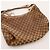 Borsa Hobo in tela monogramma Gucci Marrone - vista 6