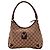 Borsa Hobo in tela Monogram Gucci Marrone Monogramma