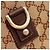 Borsa Hobo in tela Monogram Gucci Marrone Monogramma - vista 7