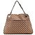 Borsa a tracolla Gucci in tela monogramma GG Marrone