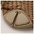 Bamboo Gucci Borsa Hobo Shopper in Tela Monogramma e Bambù Marrone Beige - vista 10