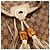 Bamboo Gucci Borsa Hobo Shopper in Tela Monogramma e Bambù Marrone Beige - vista 7