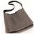 Céline Celine Borsa Hobo in Tela Triomphe Marrone Nero - vista 11