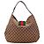 Gucci Borsa Hobo in tela Monogram GG Supreme Marrone Monogramma