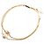 Céline Bracciale Charm Triomphe Pearl Gold Celine Bianco D'oro