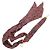 Fendi Silk Multicolor Handle Strap Replacement Brown Red Blue Golden - view 5