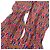 Fendi Silk Multicolor Handle Strap Replacement Brown Red Blue Golden - view 6