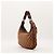 Gucci Borsa Hobo in tela Monogram GG Marrone - vista 4