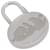 Hermès Hermes Annee Mediterranee Cadena Lock Charm Metal Silvery  - view 1