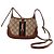 Gucci Jackie 1961 Mini Bag Tela GG Supreme e Pelle Marrone Monogramma