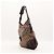 Gucci Borsa Hobo GG Supreme Canvas Horsebit Marrone Monogramma - vista 2
