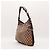 Gucci Borsa Hobo GG Supreme Canvas Horsebit Marrone Monogramma - vista 4