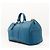 Louis Vuitton Keepall 55 Borsa da Viaggio Pelle Epi Blu - vista 2