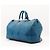 Louis Vuitton Keepall 55 Borsa da Viaggio Pelle Epi Blu - vista 4