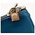 Louis Vuitton Keepall 55 Borsa da Viaggio Pelle Epi Blu - vista 7